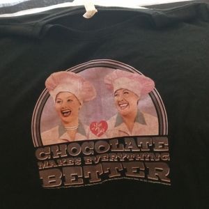 Pajamas top and bottom i love lucy top is a tshirt